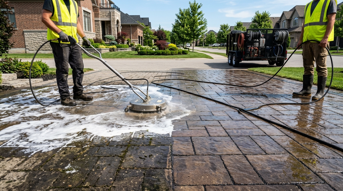 Power Washing and Wet Look Sealing